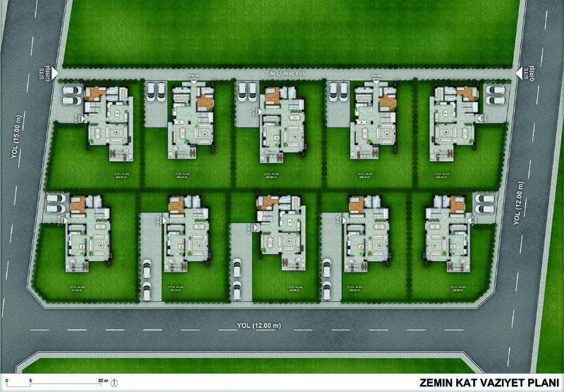 Zemin Kat Vaziyet Planı